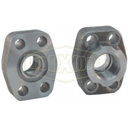 Dixon CODE 62 HYD 4-BOLT O-RING FLANGE CS 3/4in-14 C6244K1212NPT